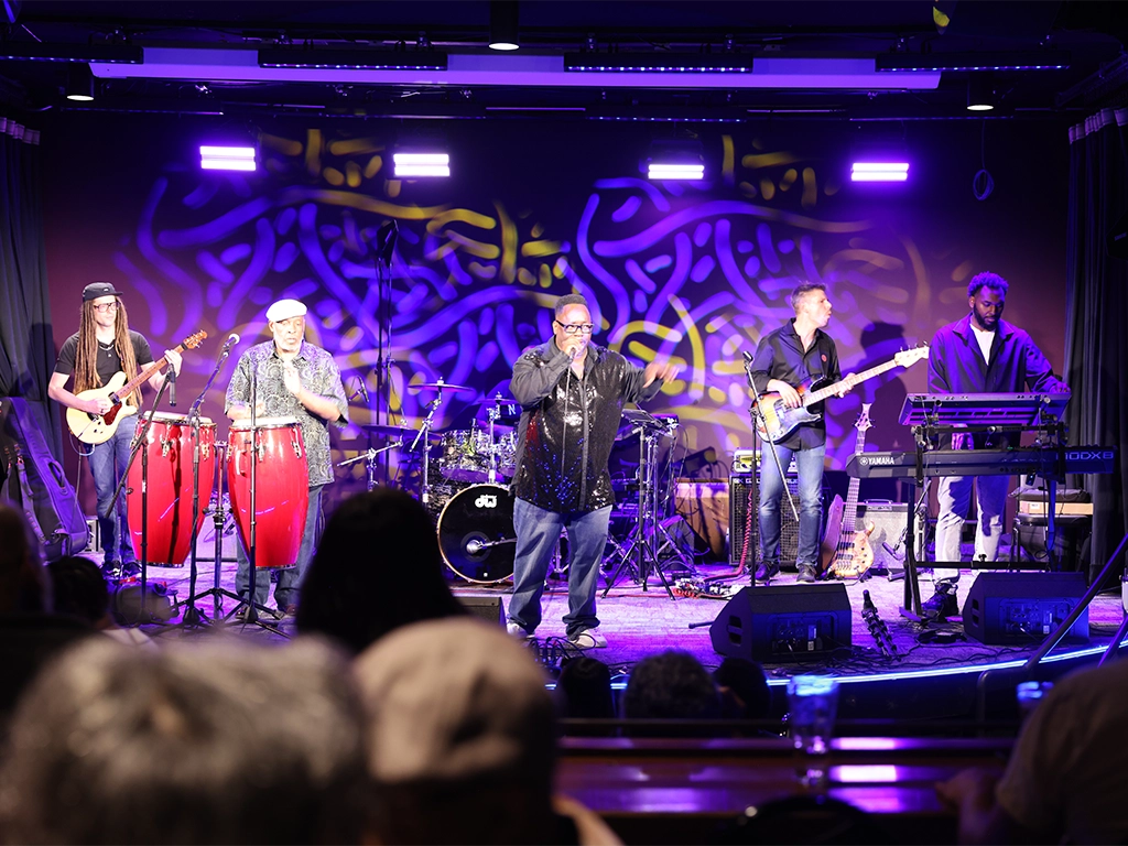 musical group performing at the dove underground